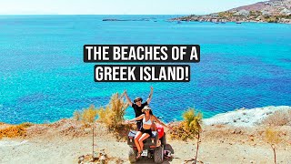 WE FOUND PARADISE IN GREECE! (rocky coastlines and clear waters)