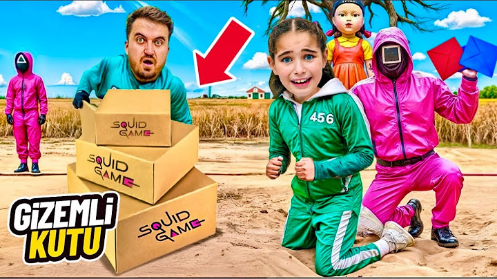 SQUİD GAME GERÇEK HAYATTA GİZEMLİ KUTULARI BUL ‼️ GÖREVLERİ YERİNE GETİR !!