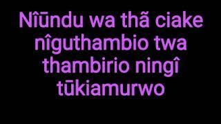 Nîguthiî thiîte by chege wa Willy