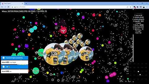 🔵Agar.io | Win Compilation #7 with AgarBot.OVH🔵🔵