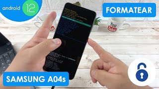 Formatear Samsung Galaxy A04s | Android 12