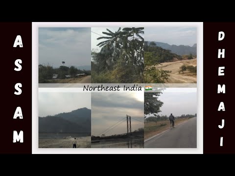 Northeast India Assam Road trip Dhemaji | Gerukamukh |  NHPC | Subansiri River #nomadiclifejourney