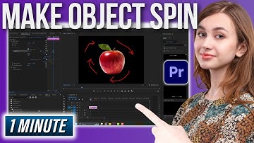 How to Make An Object Spin in Premiere Pro (2025) Image rotate in Premier Pro
