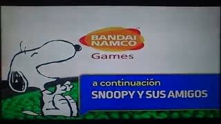 Créditos Pac-Man Y Las Aventuras Fantasmales A Continuación Snoopy Y Sus Amigos