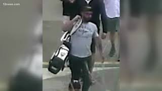 Police looking for man who stole Archie Bradley's golf club at TPC Scottsdale