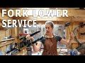 Lowers service on a Fox fork | Syd Fixes Bikes