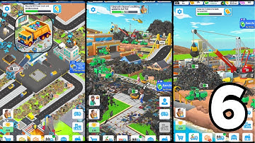 Trash Tycoon Idle business - Gameplay Walkthrough Part 6 - Android Gameplay