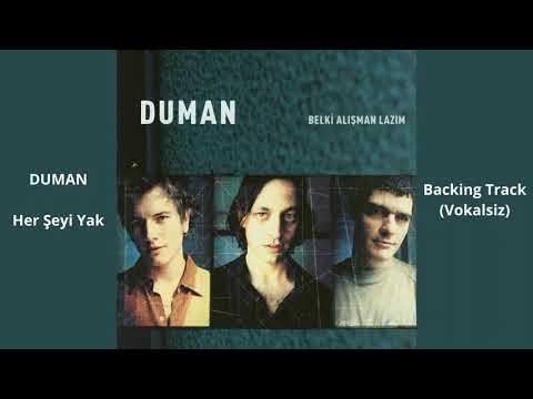 Duman - Her Şeyi Yak | Backing Track (Karaoke)