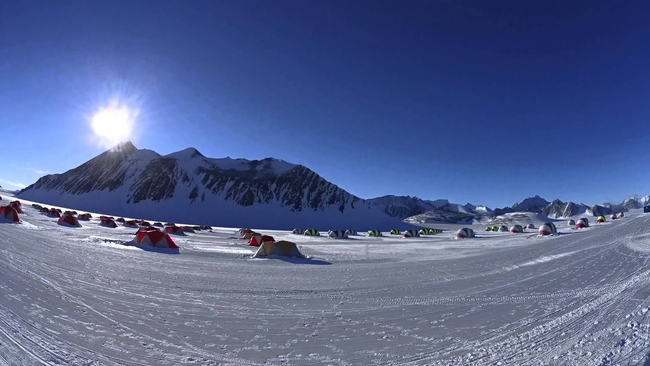 【動画】南極大陸　沈まぬ太陽