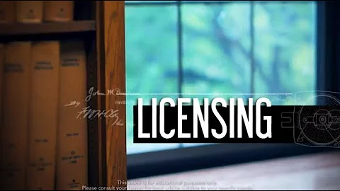 Intellectual Property: Licensing