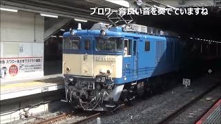 2022年5月25日　EF64 1031号機　185系廃車回送　東大宮操に送り込み　大宮駅入線～折り返し発車