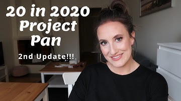 20 in 2020 Project Pan | 2nd Update