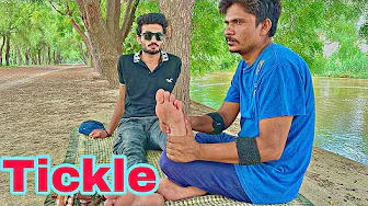 ASMR FEET TICKLE THERAPY FOR ANTI-DEPRESSION