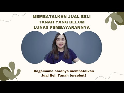 Video: Bolehkah tanah blm dijual?