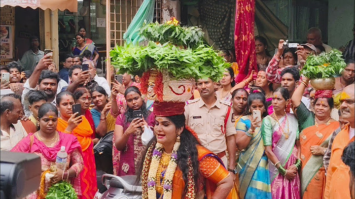 Jogini Shyamala Devi vendi bonam 2025 | Madhu Priya & talasani Srinivas Yadav | At Secunderabad |