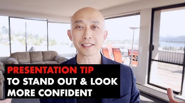 Secret Tip To Stand Out When Giving A Presentation