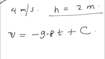 Application of Calculus: Projectile motion (problem example)