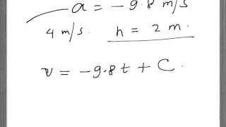 Application of Calculus: Projectile motion (problem example) Net Worth