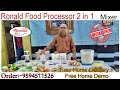 Ronald food processor demo  mixer  griender 2 in 1  sales  services offer no9594511526