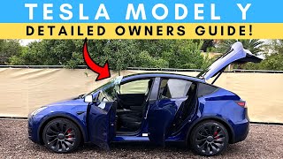 Tesla Model Y  COMPLETE Owners Guide From Tesla!