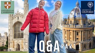Oxford vs Cambridge Q&A | Differences, Loves/Hates, PhD & Researcher Life