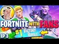 When A Fortnite NOOB Plays with a FORTNITE PRO! *PT.3