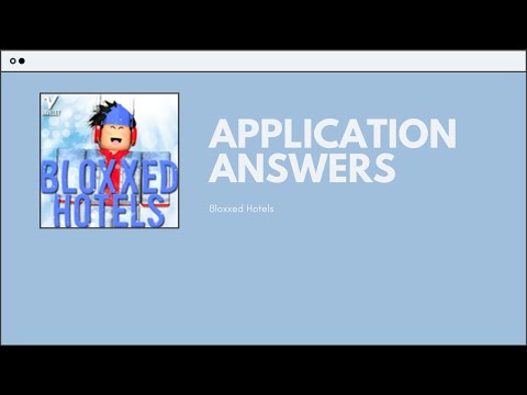 Nova Hotels Application Answers May 2020 Roblox Youtube - roblox nova hotel application answers