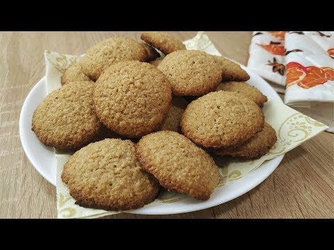 ОВСЯНОЕ ПЕЧЕНЬЕ без муки К ЧАЮ! Простое, Рассыпчатое и Вкусное!