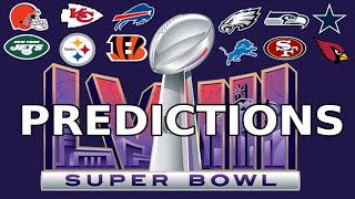 OUR BOLD SUPERBOWL WINNER PICKS | 2023-2024 NFL SUPERBOWL 58 Predictions