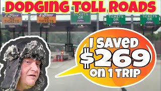 Going around TOLL Roads? #trucking #reeferfreight #owneroperator money saving tips #Cash_is_KingTRK