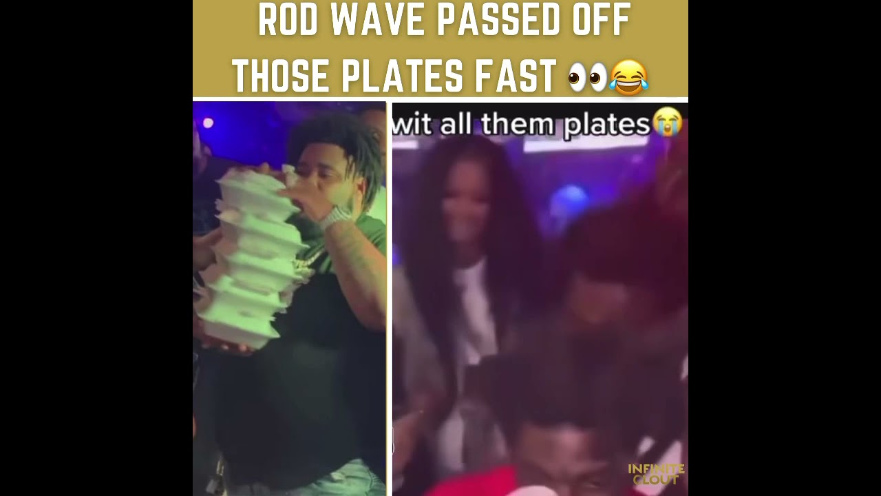 5 to go plates is wild 😂 @rodwave