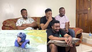Friends watch BTS TRY NOT TO LAUGH CHALLENGE #2