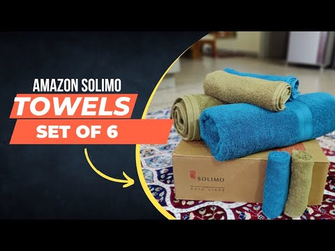 Amazon Solimo Towel Set : Unboxing and overview - Best for home & Gifting