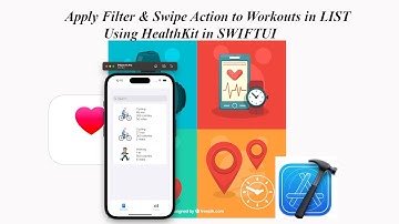 Building Health & Fitness Apps: Implement Search functions and Add SWIPE actions to LIST in SWIFTUI