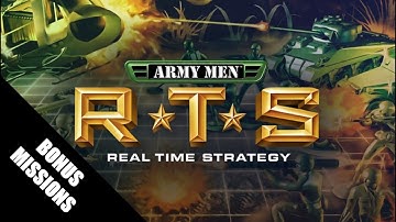 Army Men RTS - Great Battles | ALL GOLD MEDALS | Bonus Missions Gameplay Walkthrough | Longplay
