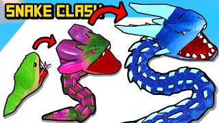 Snake Clash #2 - จอมเขมือบราชางูยักษ์!! [ เกมส์มือถือ ]