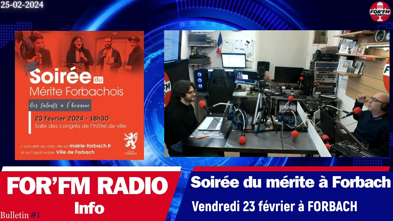 Bulletin Info#1 25-02-2024 - Soirée du Mérite Forbachois