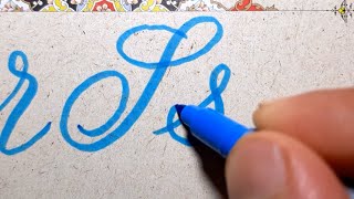 How To Write Handlettering Alphabet For Beginners English Alphabet A To Z With Brush Marker
