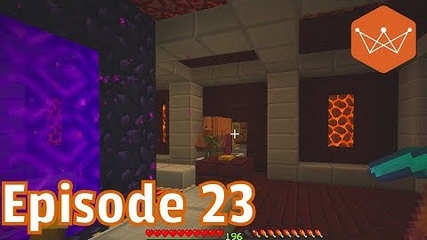 How to transport villagers through the nether in Survival Minecraft WOH E23