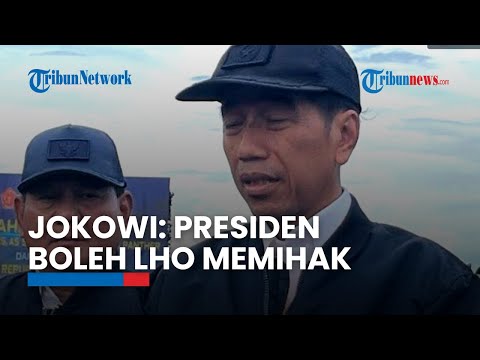 Ditanya Netralitas Pejabat, Jokowi Sebut Presiden Boleh Kampanye dan Memihak