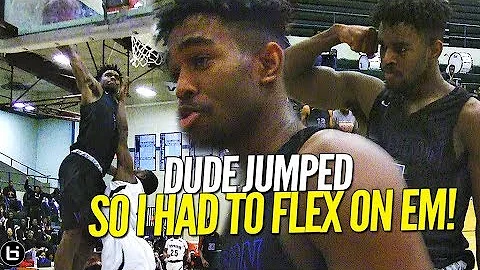 DUDE JUMPED AND GOT FLEXXED ON!! Donyae McCaskill ...