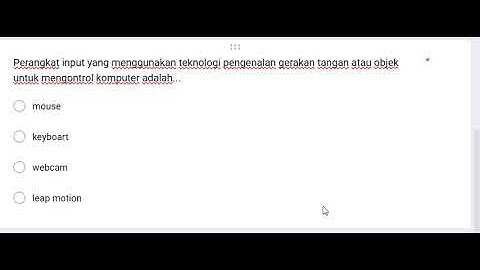 POK materri perangkat input dan output