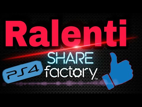 [TUTO] COMMENT FAIRE UN RALENTI SUR SHARE FACTORY!!! PS4