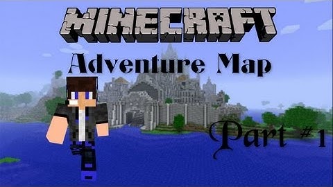 Minecraft Adventure map- Part 1 [Greek]
