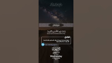 "تلاوة عذبة وخاشعة بصوت الشيخ ياسر الدوسري| قرآن كريم يلامس القلوب ويبعث الطمأنينة ✨#ياسر_الدوسري