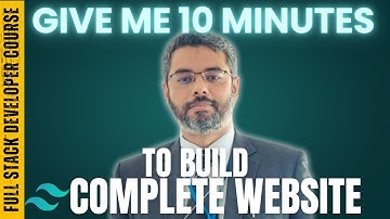 Can You Create a Complete Website in Just 10 Minutes with Tailwind CSS? Build  Website in 10 minutes