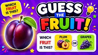 Guess the Fruit | Fruit Name, Color & Taste for Kids | #eurekajunior screenshot 5
