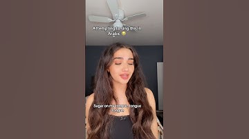 ATTEMPTING to sing this IN ARABIC😭✋ #arabic