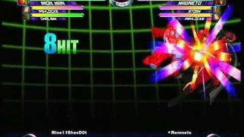 MvC2 Online (360): Nine11ShasDOt (IM/Psy/Sim) vs Brett (MSP) 23 .:3.12.10:.