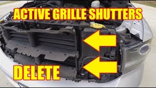 How To Remove the Active Grille Shutters from a RAM 1500